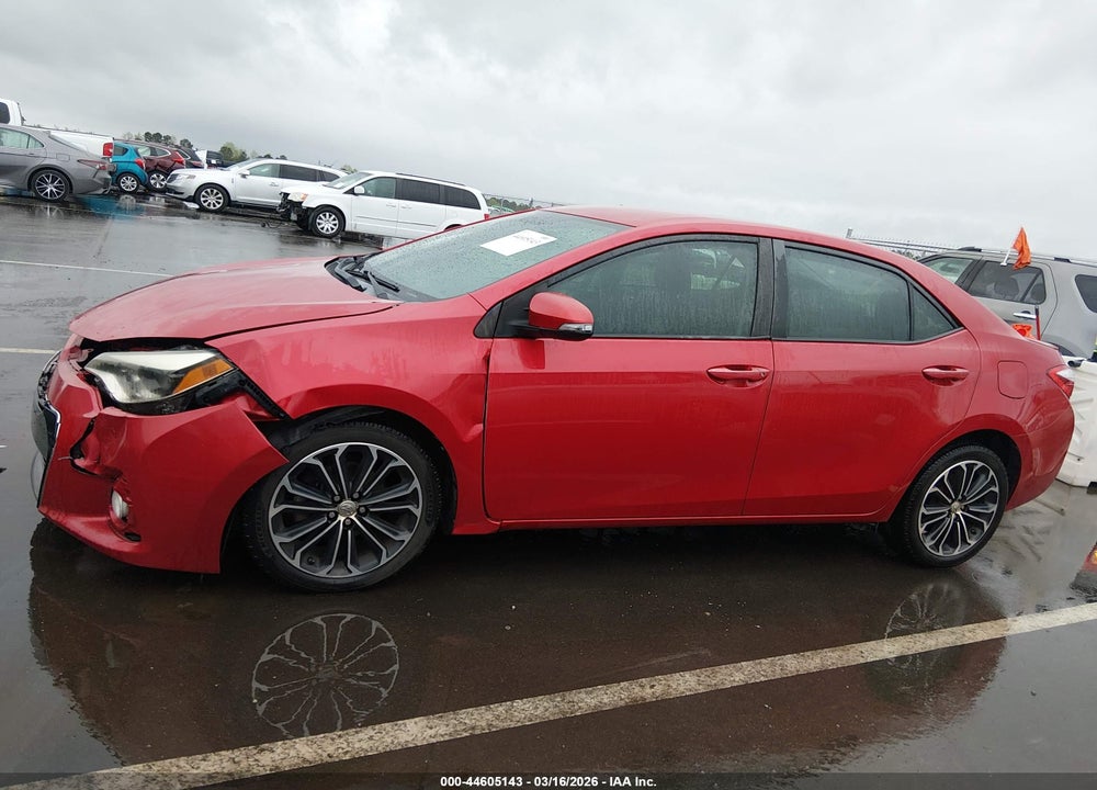 2014 TOYOTA COROLLA S PLUS VIN: 2T1BURHE6EC095260