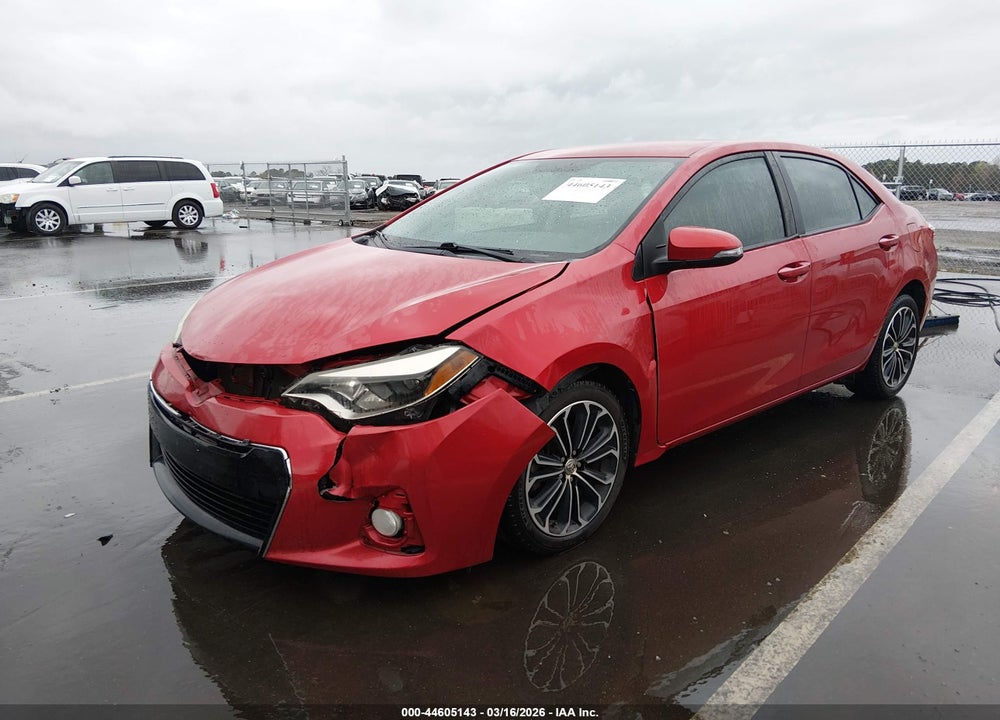 2014 TOYOTA COROLLA S PLUS VIN: 2T1BURHE6EC095260