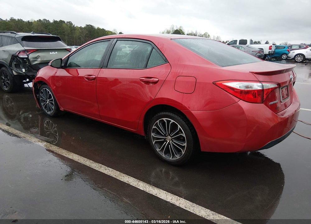 2014 TOYOTA COROLLA S PLUS VIN: 2T1BURHE6EC095260