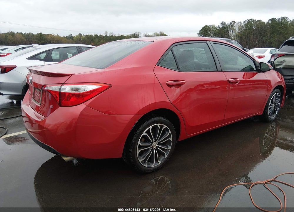 2014 TOYOTA COROLLA S PLUS VIN: 2T1BURHE6EC095260