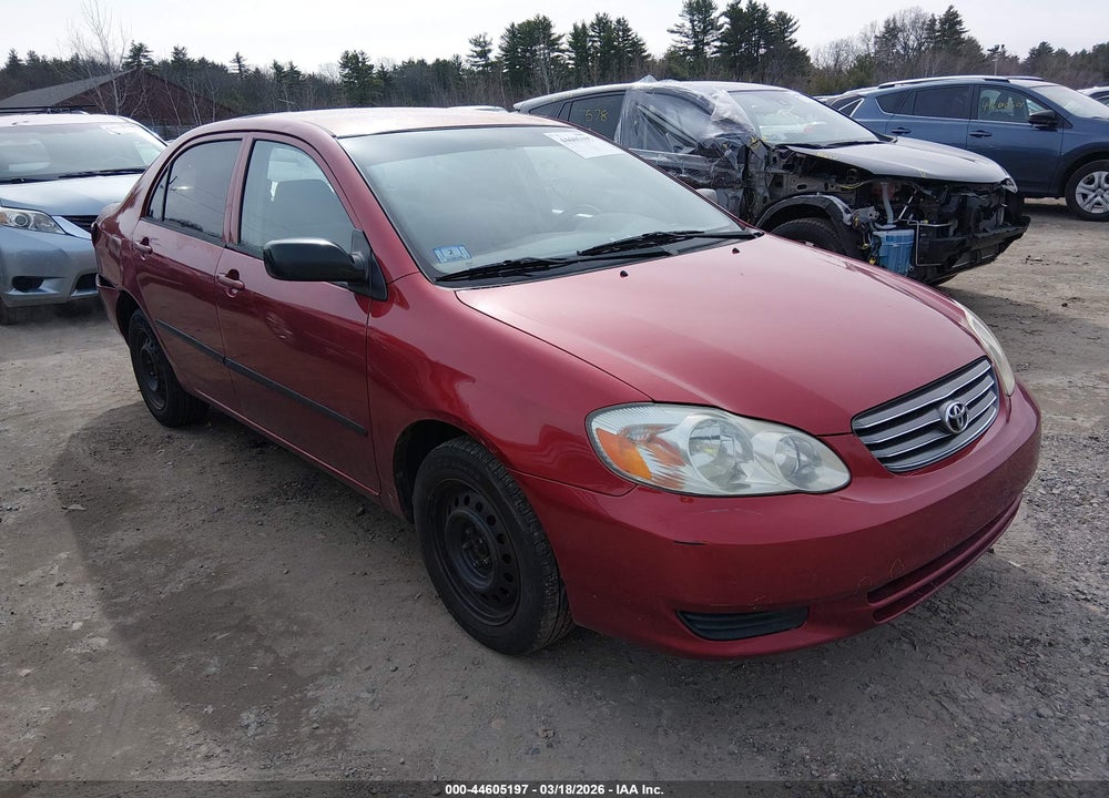 2003 TOYOTA COROLLA CE VIN: 1NXBR32EX3Z012996