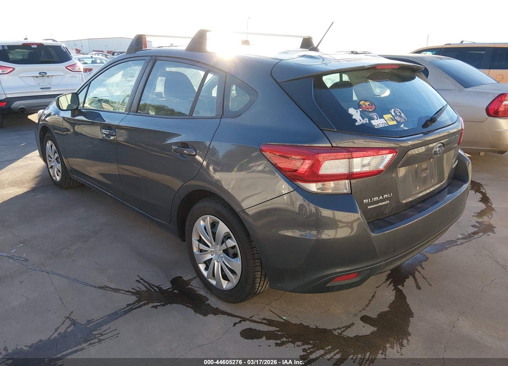 2019 SUBARU IMPREZA 2.0I VIN: 4S3GTAB66K3732535