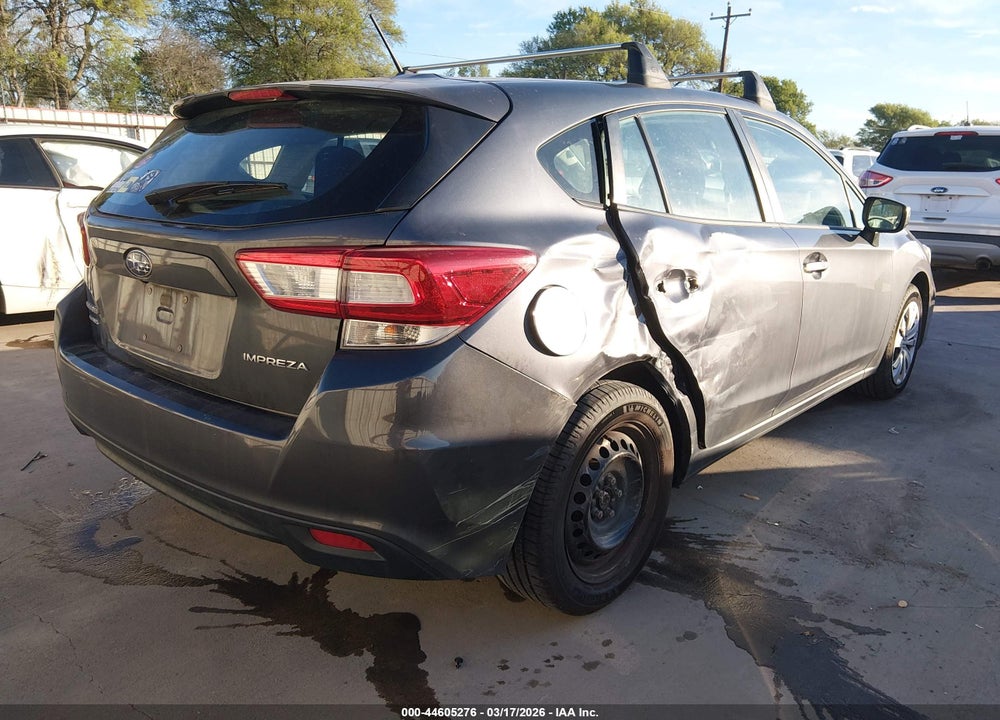 2019 SUBARU IMPREZA 2.0I VIN: 4S3GTAB66K3732535