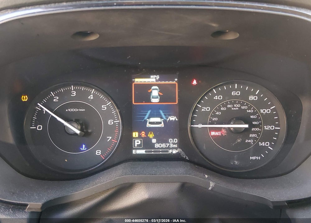 2019 SUBARU IMPREZA 2.0I VIN: 4S3GTAB66K3732535
