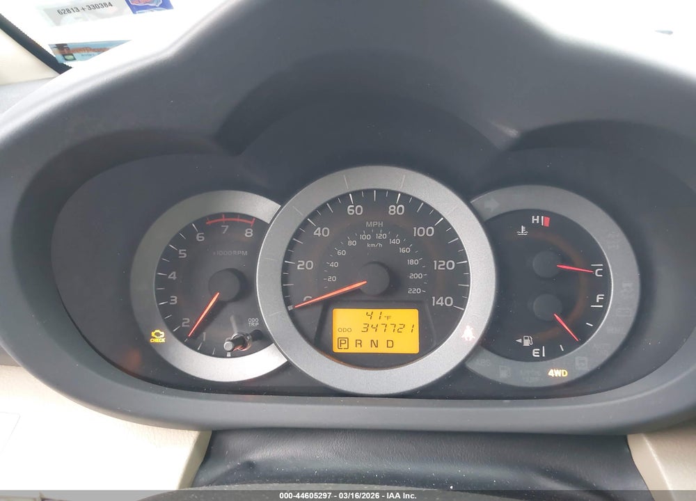 2011 TOYOTA RAV4 VIN: 2T3BF4DV2BW158259