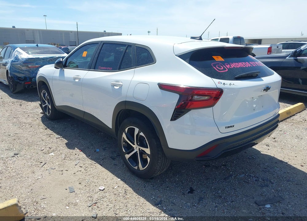 2025 CHEVROLET TRAX FWD 1RS VIN: KL77LGEP0SC028674