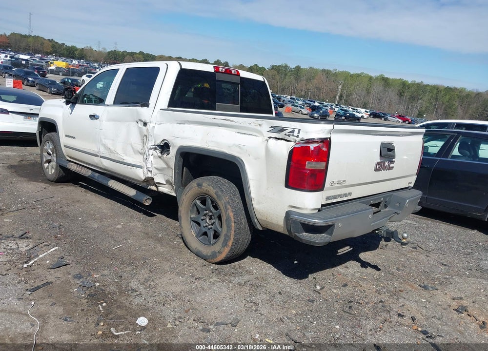 2015 GMC SIERRA 1500 SLT VIN: 3GTU2VEC8FG518664