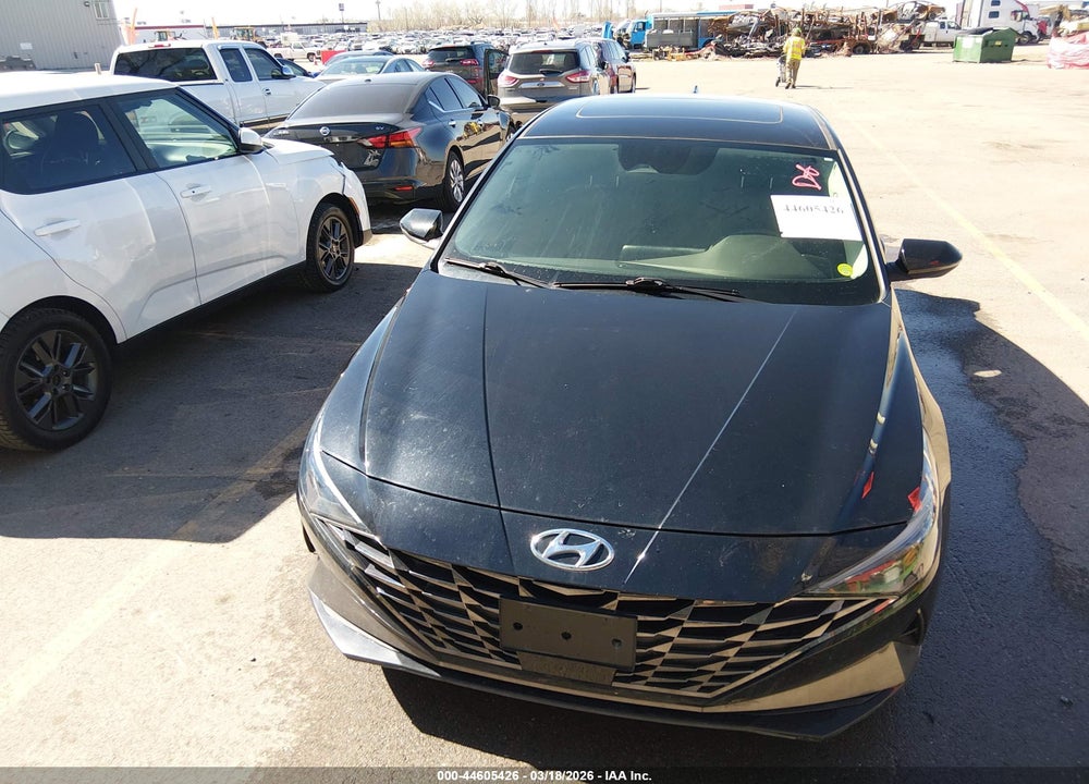 2022 HYUNDAI ELANTRA LIMITED VIN: 5NPLP4AG3NH068234