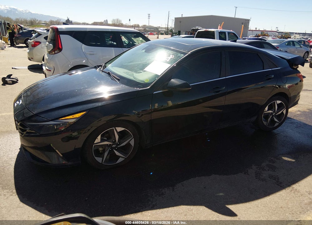 2022 HYUNDAI ELANTRA LIMITED VIN: 5NPLP4AG3NH068234