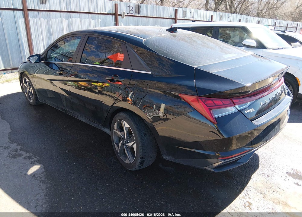 2022 HYUNDAI ELANTRA LIMITED VIN: 5NPLP4AG3NH068234