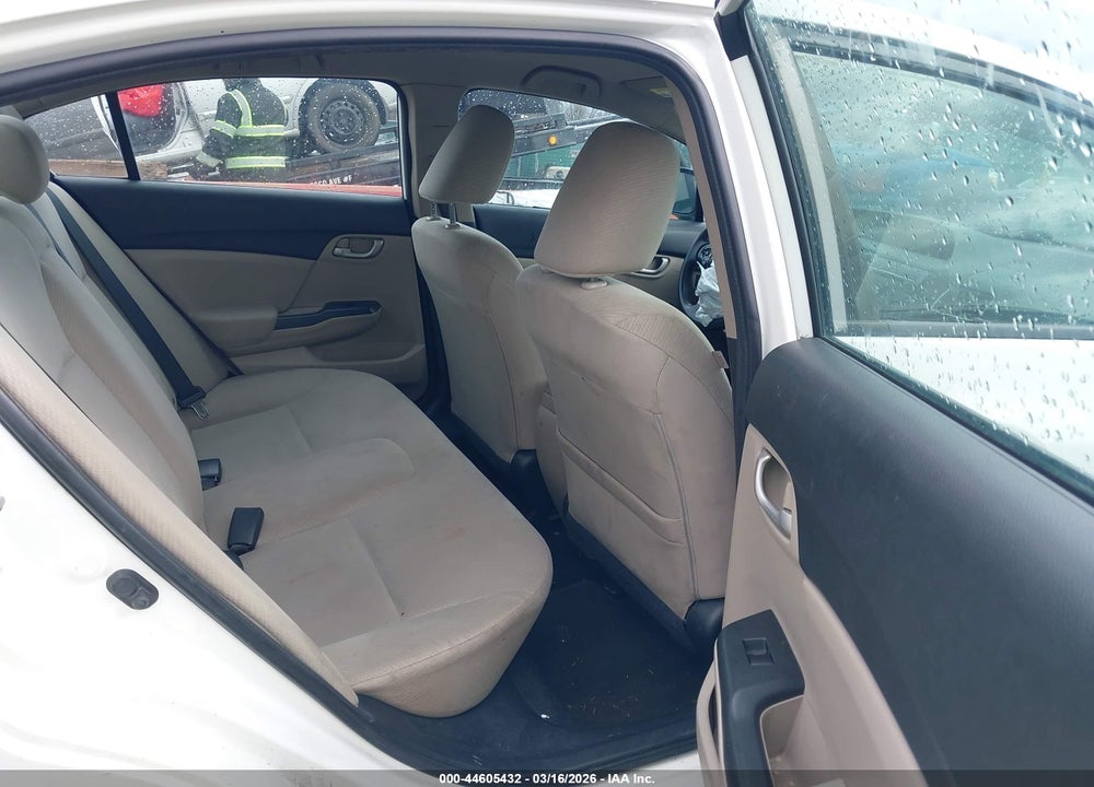 2013 HONDA CIVIC SDN LX VIN: 2HGFB2F55DH566063