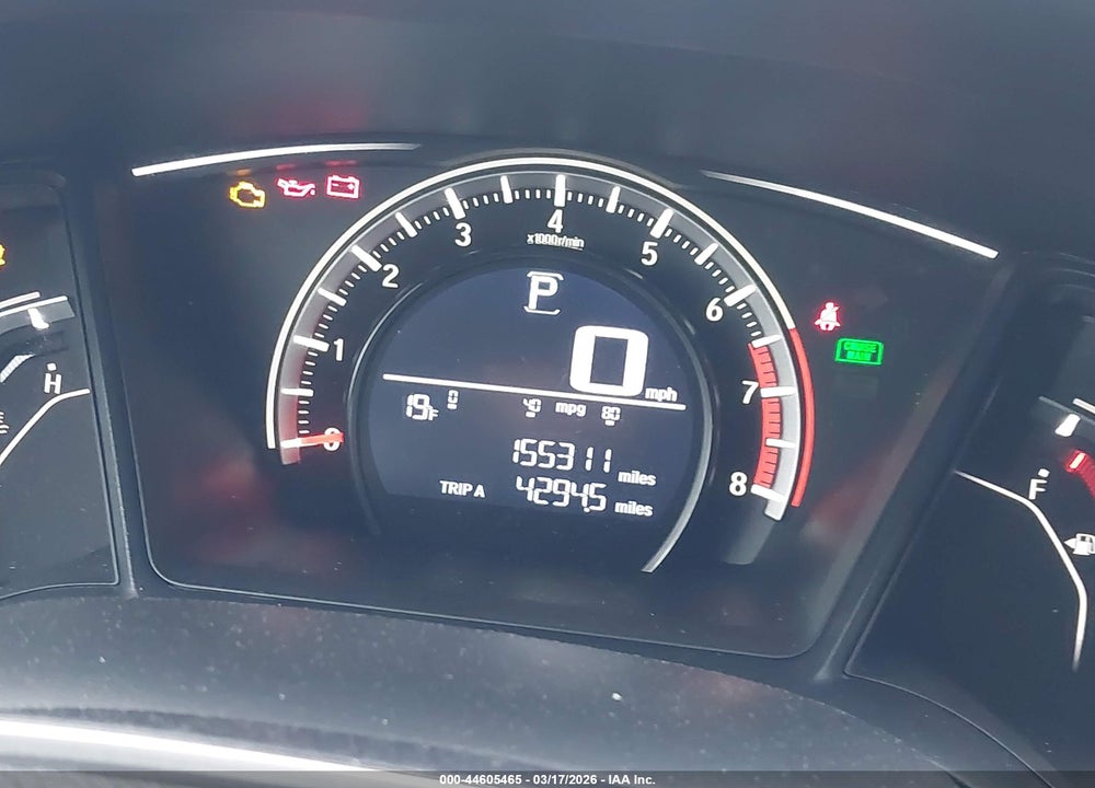 2017 HONDA CIVIC LX VIN: SHHFK7H21HU231200