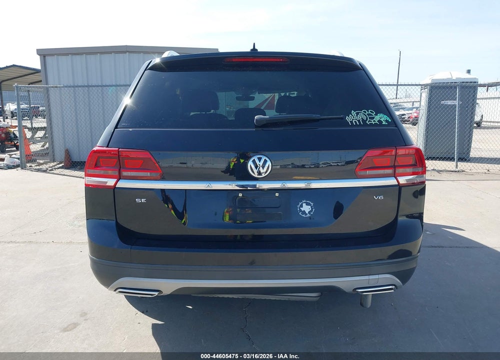 2018 VOLKSWAGEN ATLAS 3.6L V6 SE/3.6L V6 SE W/TECHNOLOGY VIN: 1V2DR2CA3JC512809