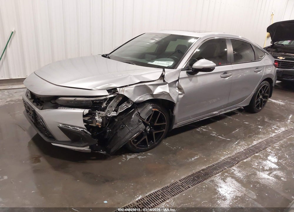 2022 HONDA CIVIC SPORT TOURING VIN: 19XFL1H83NE002762