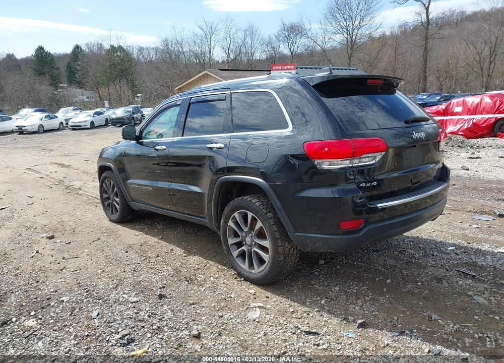 2018 JEEP GRAND CHEROKEE LIMITED 4X4 VIN: 1C4RJFBG9JC336652