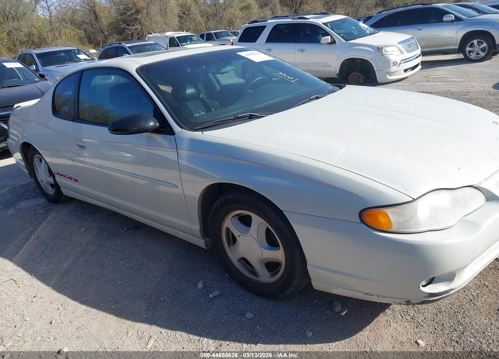 2001 CHEVROLET MONTE CARLO SS VIN: 2G1WX15K519304334