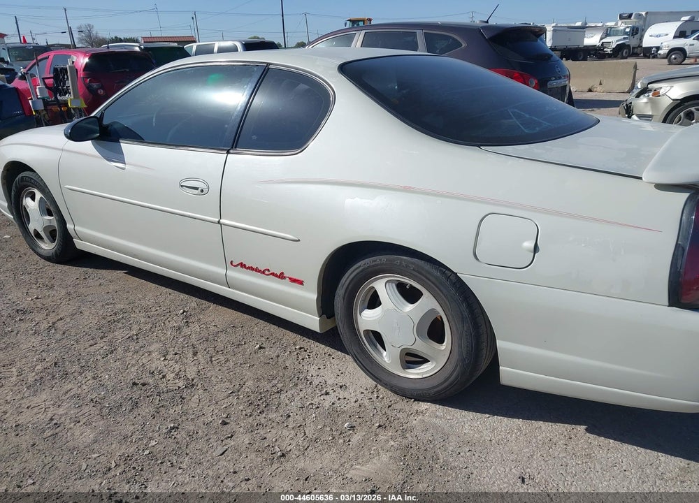 2001 CHEVROLET MONTE CARLO SS VIN: 2G1WX15K519304334