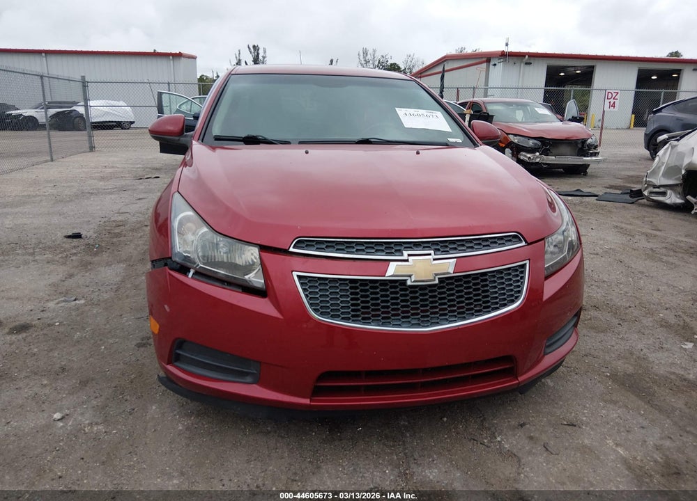 2012 CHEVROLET CRUZE 1LT VIN: 1G1PF5SC1C7290996