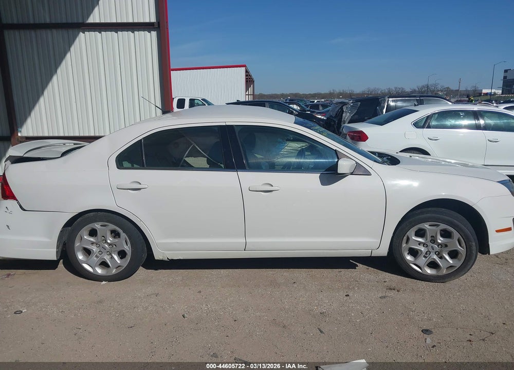 2010 FORD FUSION SE VIN: 3FAHP0HA6AR307627