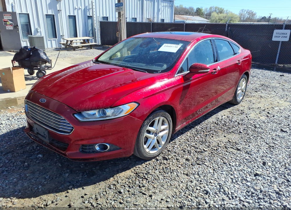 2013 FORD FUSION SE VIN: 3FA6P0HR8DR130998