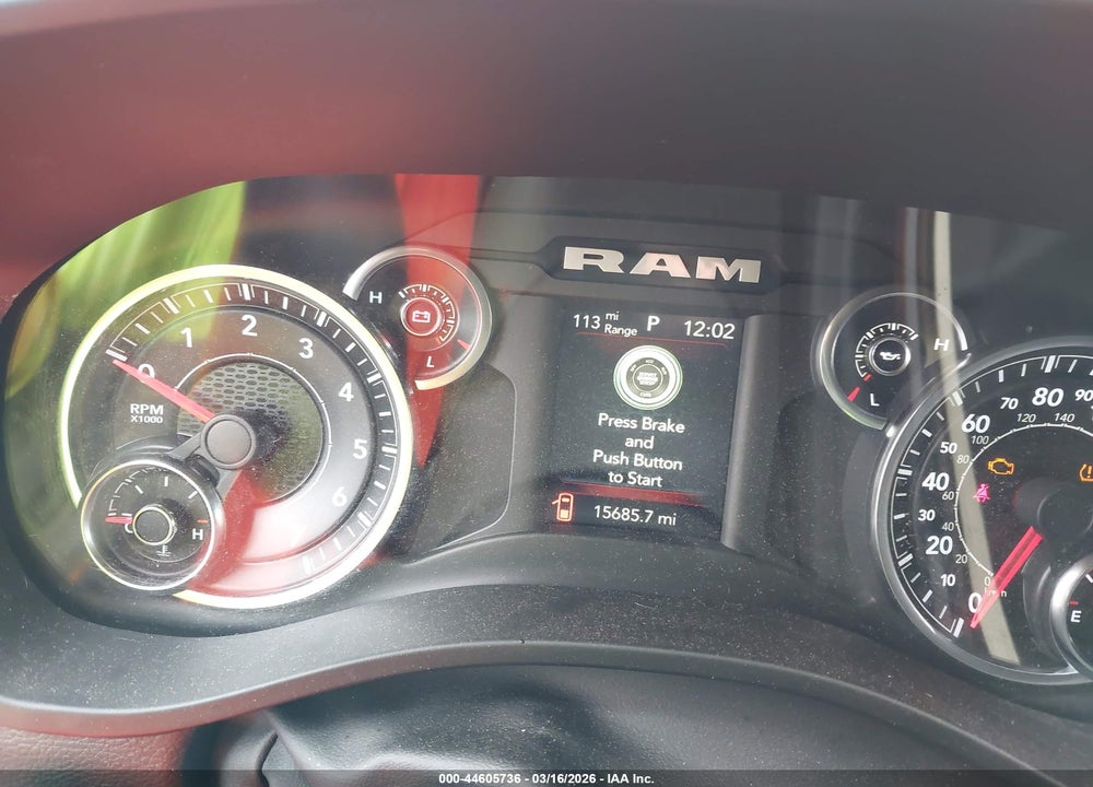 2023 RAM 1500 LONE STAR  4X4 6'4 BOX VIN: 1C6SRFMT6PN535764