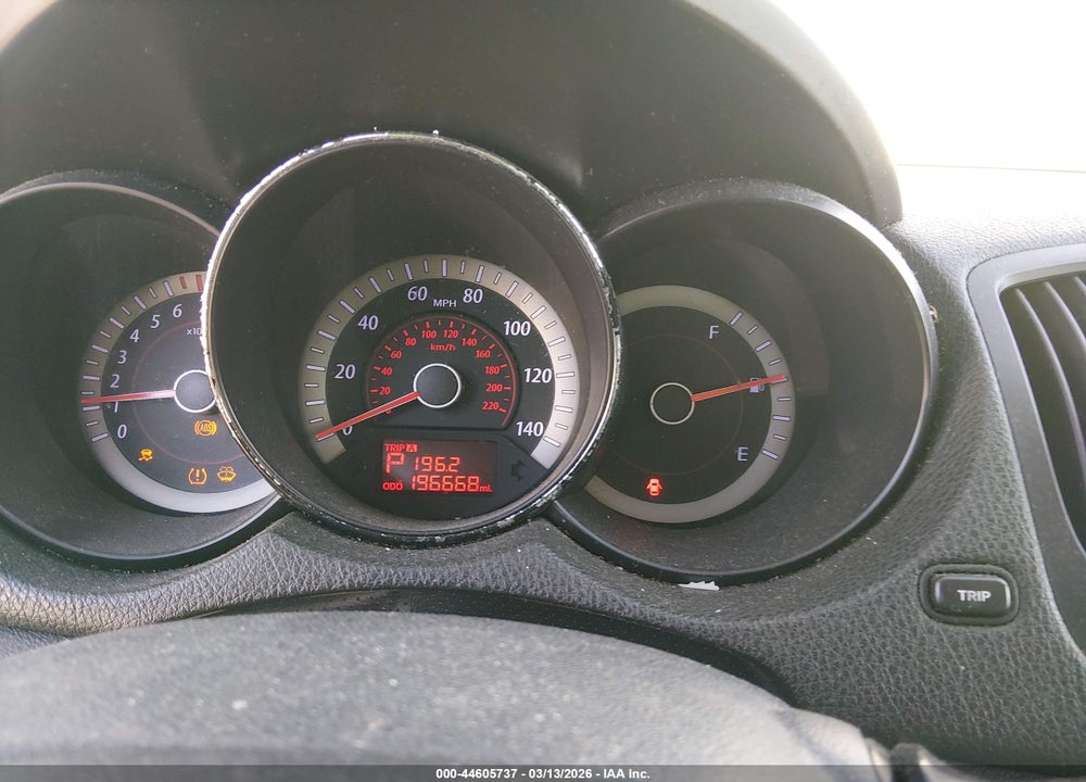 2013 KIA FORTE EX VIN: KNAFU4A20D5738828