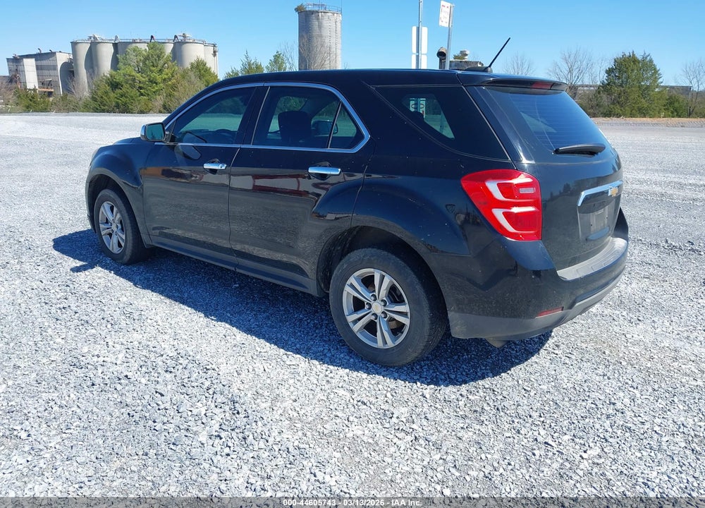 2016 CHEVROLET EQUINOX LS VIN: 2GNALBEK5G1112610
