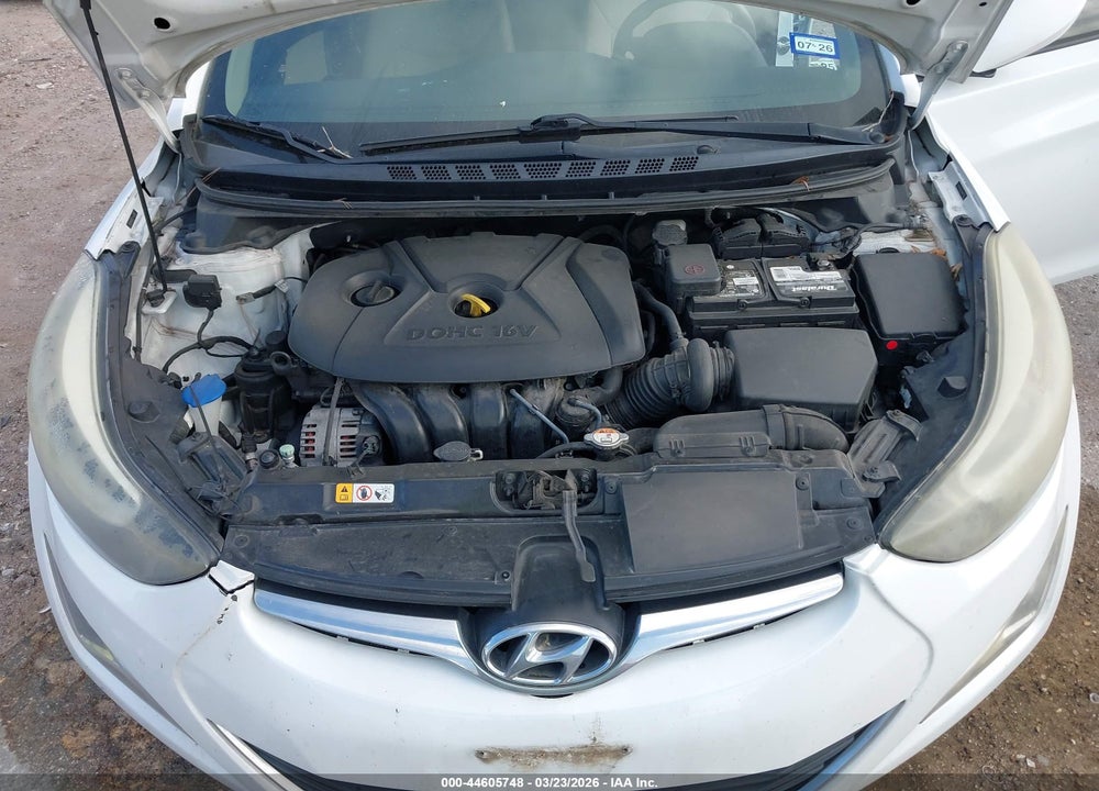 2016 HYUNDAI ELANTRA SE VIN: 5NPDH4AE2GH681738
