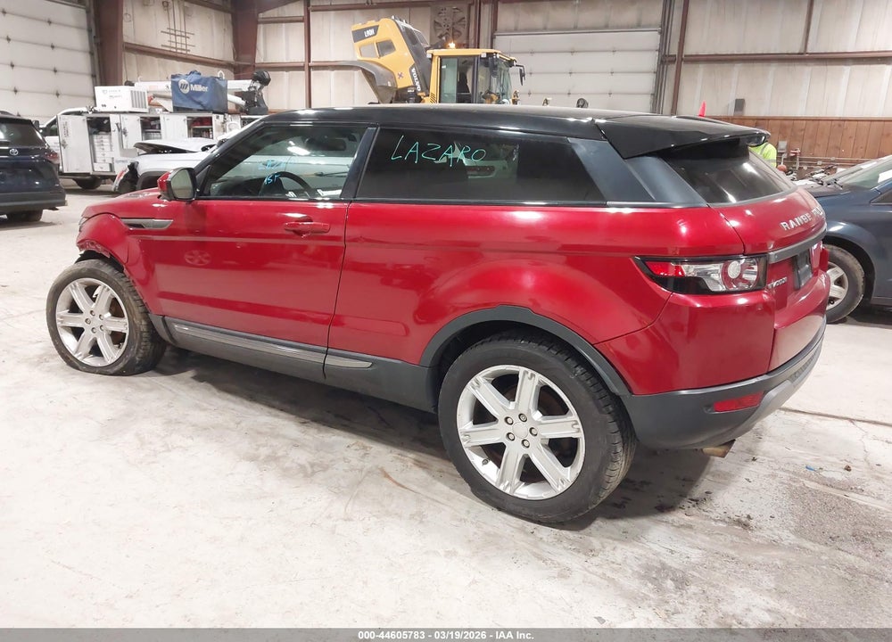 2015 LAND ROVER RANGE ROVER EVOQUE PURE PLUS VIN: SALVP1BG2FH053237