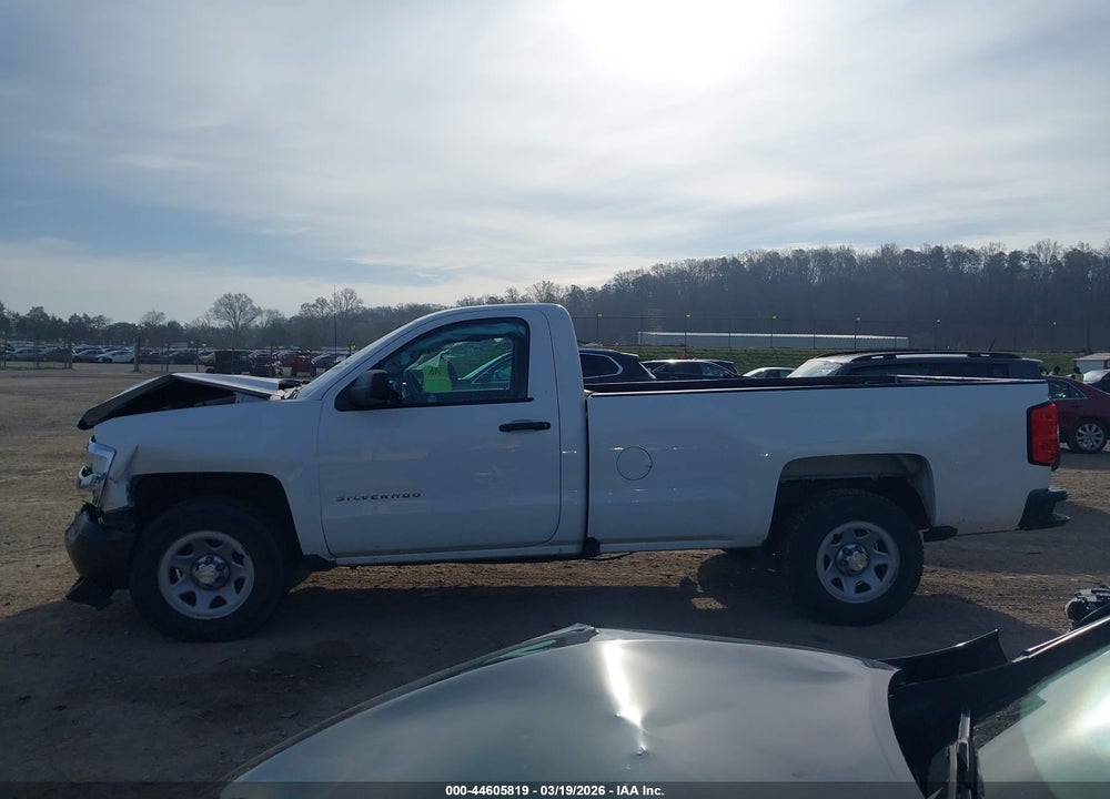 2017 CHEVROLET SILVERADO 1500 WT VIN: 1GCNCNEC7HZ210616