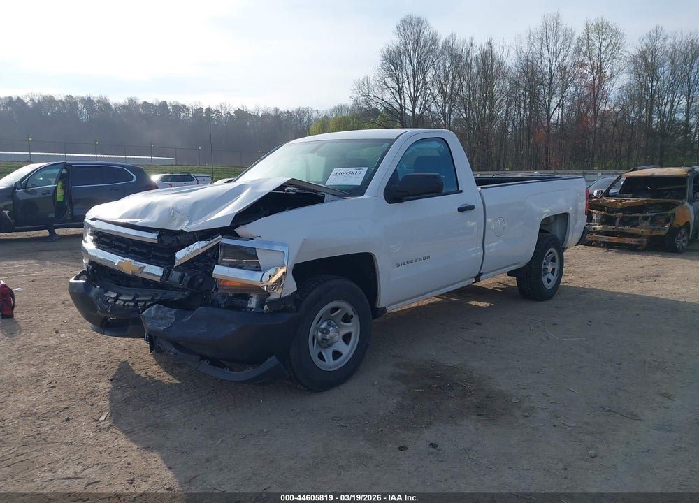 2017 CHEVROLET SILVERADO 1500 WT VIN: 1GCNCNEC7HZ210616