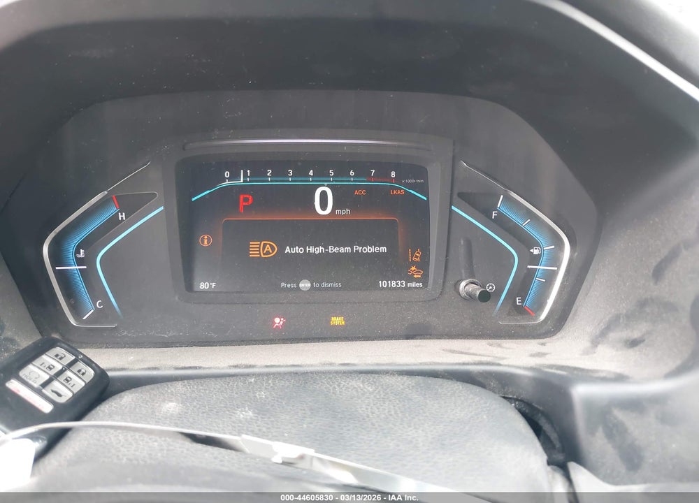 2019 HONDA ODYSSEY EX VIN: 5FNRL6H57KB023796