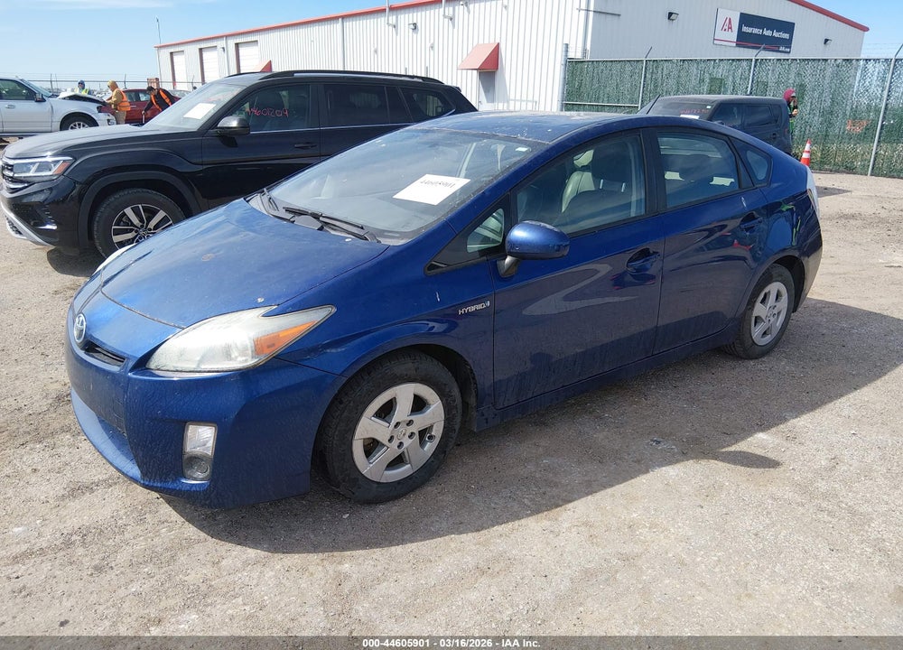 2010 TOYOTA PRIUS II VIN: JTDKN3DU1A0196072