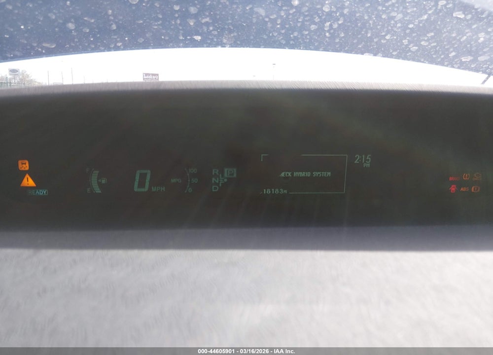 2010 TOYOTA PRIUS II VIN: JTDKN3DU1A0196072