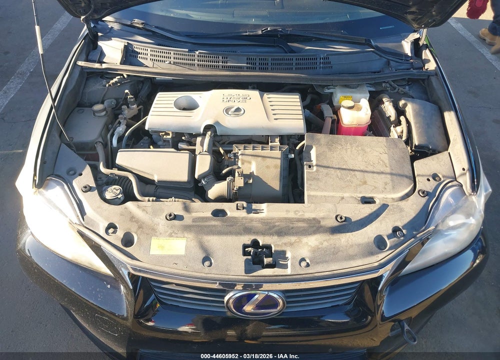 2013 LEXUS CT 200H VIN: JTHKD5BH0D2160885