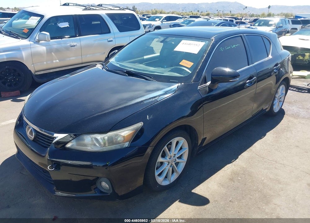 2013 LEXUS CT 200H VIN: JTHKD5BH0D2160885