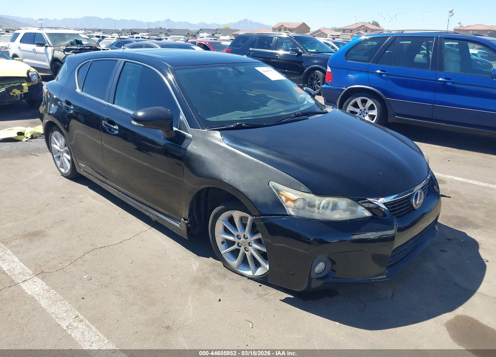 2013 LEXUS CT 200H VIN: JTHKD5BH0D2160885