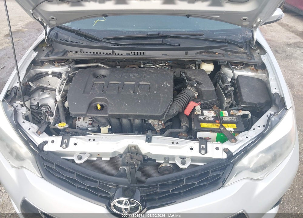 2015 TOYOTA COROLLA S PLUS VIN: 2T1BURHE0FC432314