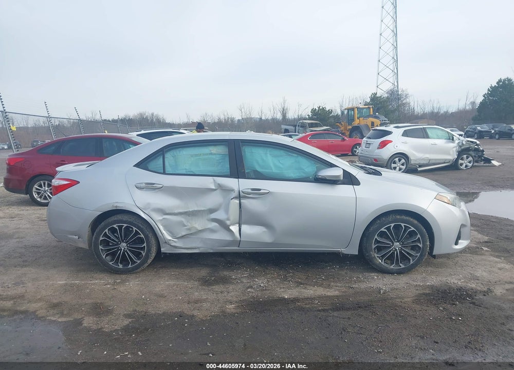 2015 TOYOTA COROLLA S PLUS VIN: 2T1BURHE0FC432314