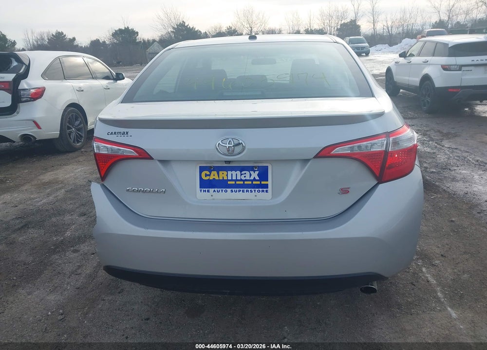 2015 TOYOTA COROLLA S PLUS VIN: 2T1BURHE0FC432314