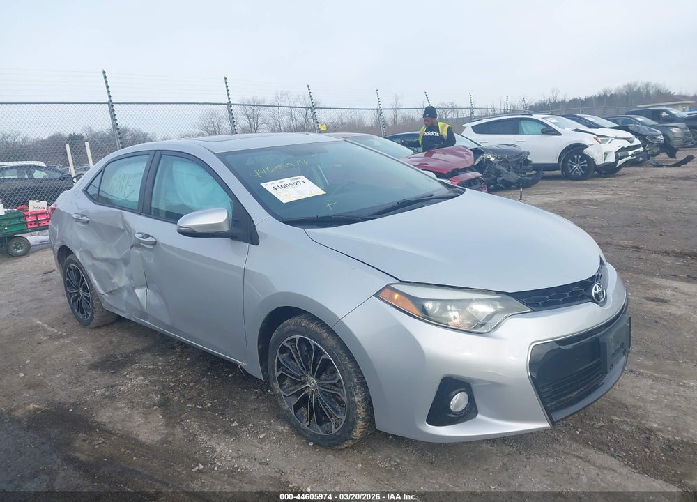 2015 TOYOTA COROLLA S PLUS VIN: 2T1BURHE0FC432314