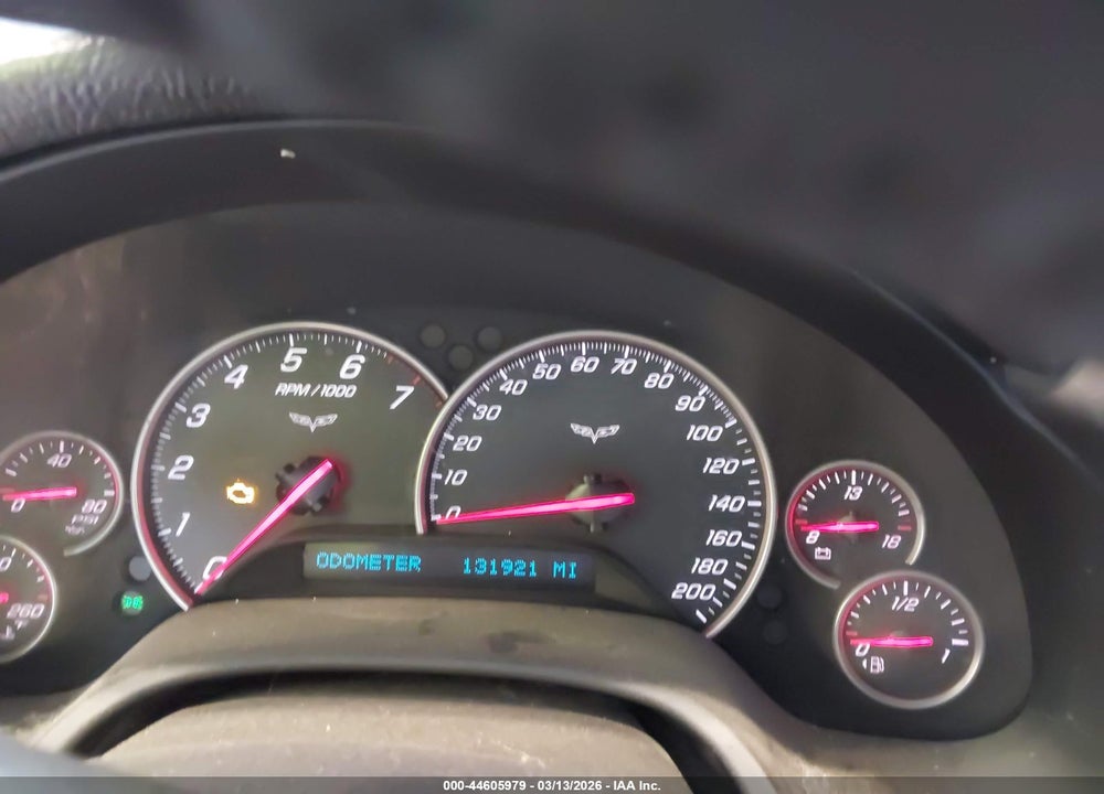 2008 CHEVROLET CORVETTE VIN: 1G1YY26W085124683