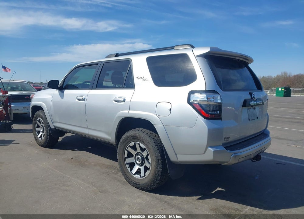 2019 TOYOTA 4RUNNER TRD OFF ROAD VIN: JTEBU5JR8K5709607