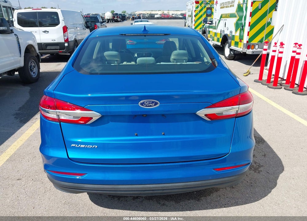 2020 FORD FUSION S VIN: 3FA6P0G7XLR201553