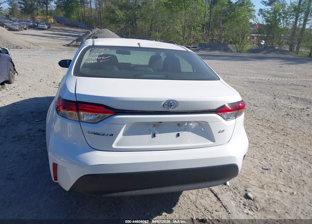 2025 TOYOTA COROLLA LE VIN: 5YFB4MDE3SP237245