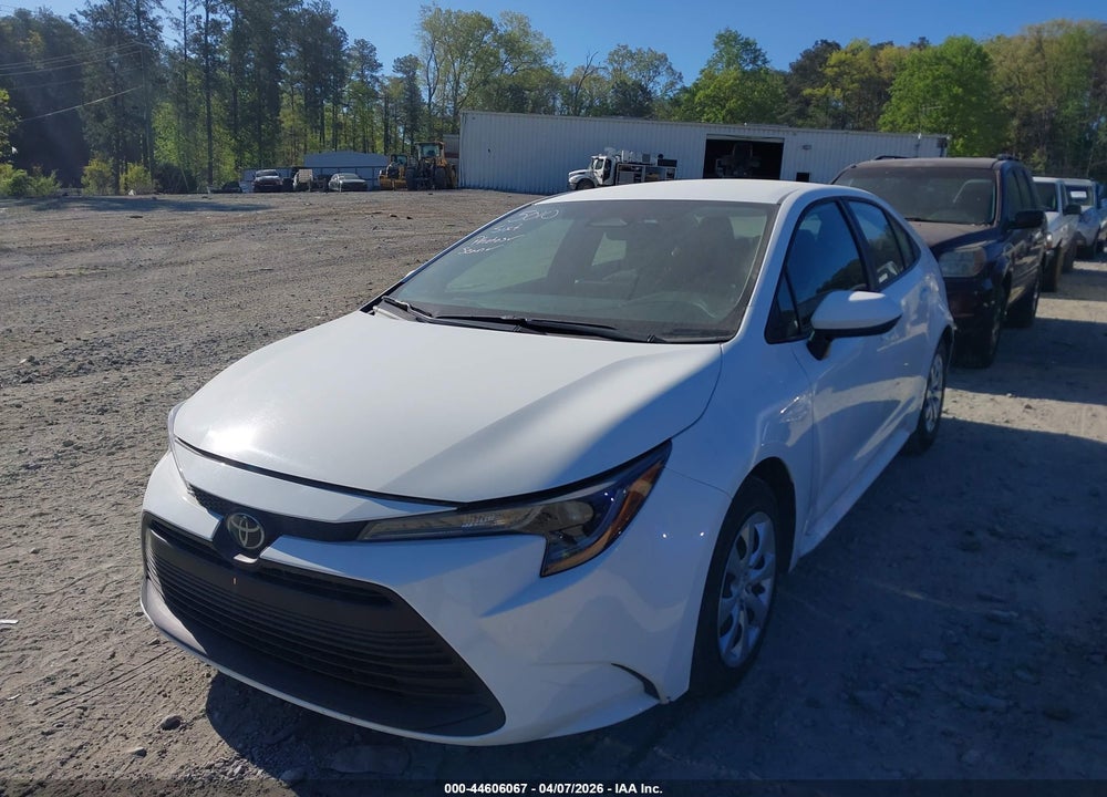 2025 TOYOTA COROLLA LE VIN: 5YFB4MDE3SP237245
