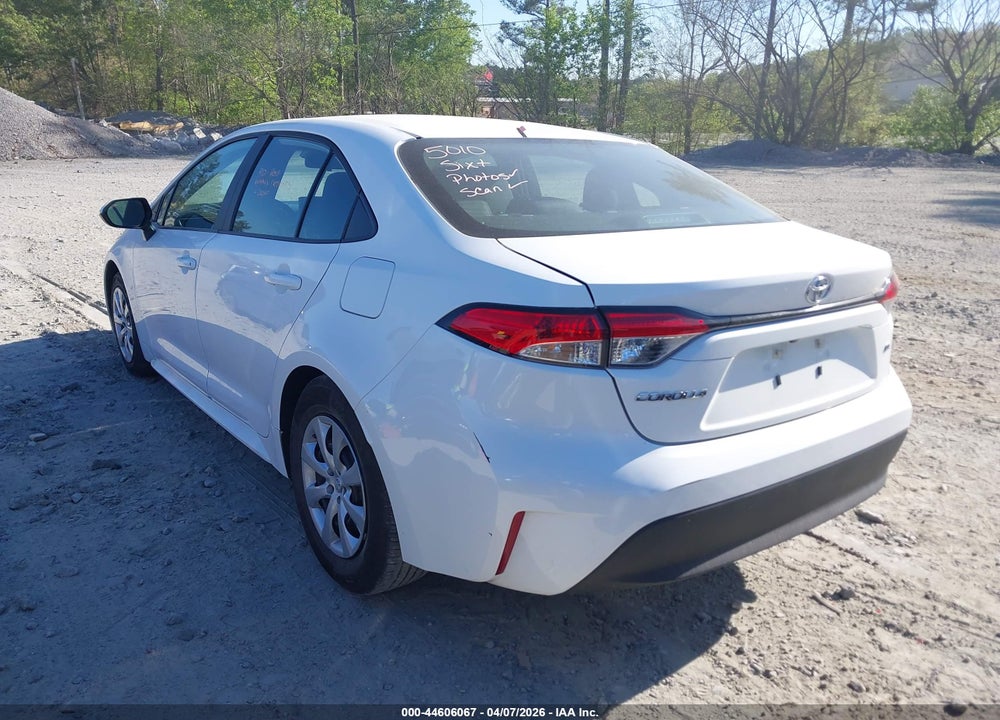 2025 TOYOTA COROLLA LE VIN: 5YFB4MDE3SP237245
