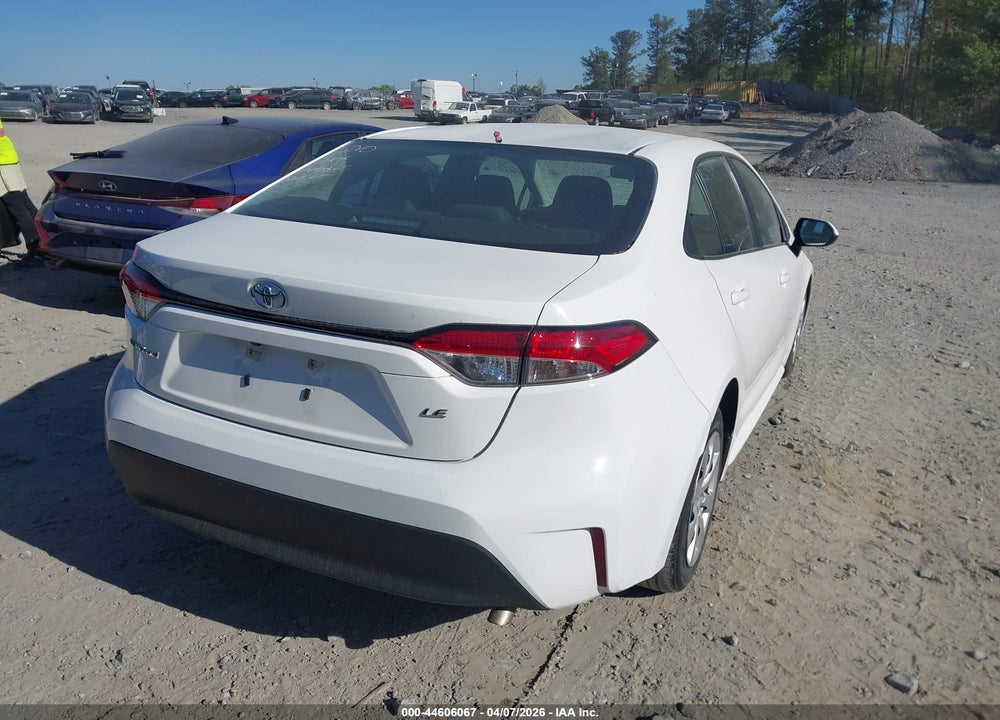 2025 TOYOTA COROLLA LE VIN: 5YFB4MDE3SP237245