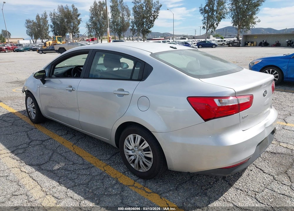 2016 KIA RIO LX VIN: KNADM4A33G6598482
