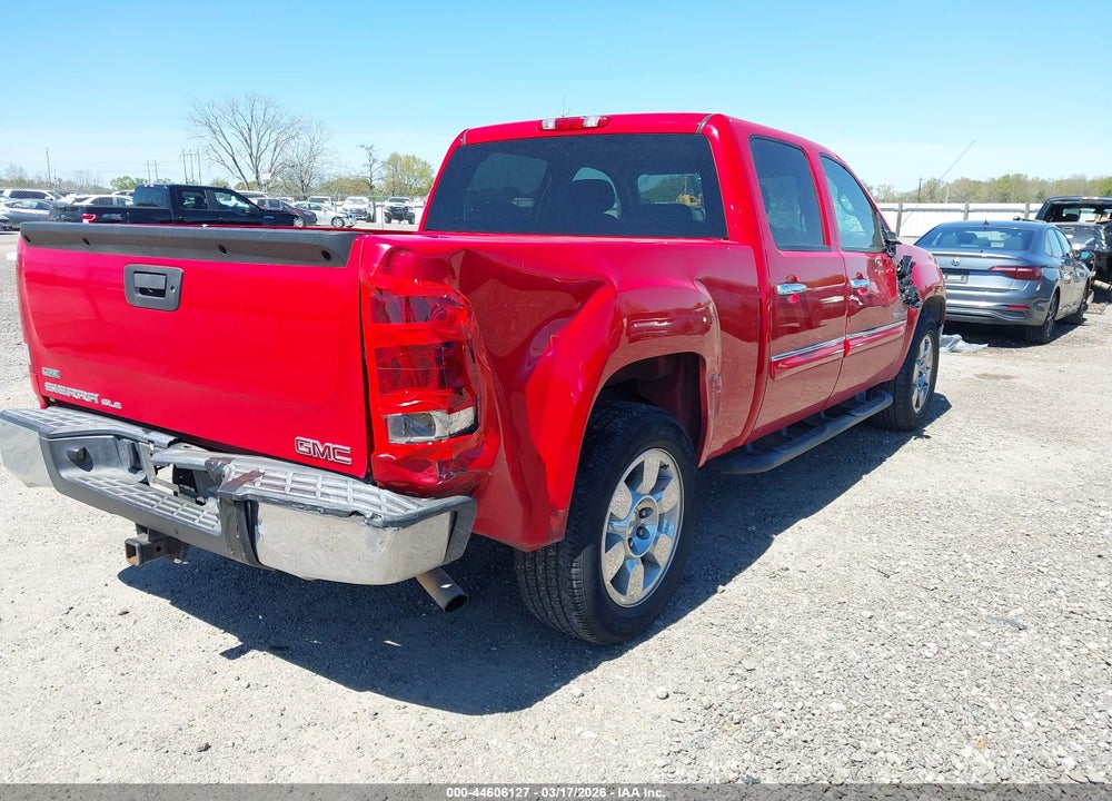 2011 GMC SIERRA 1500 SLE VIN: 3GTP1VE04BG233458